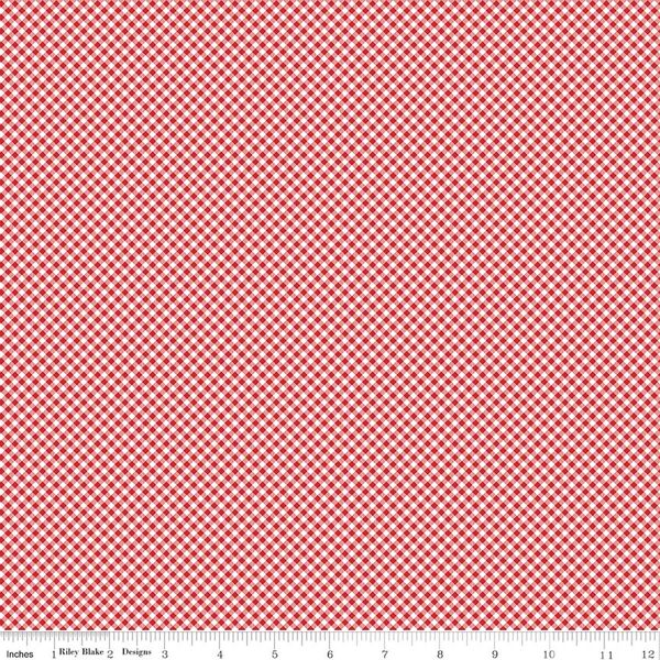 Gingham in Red