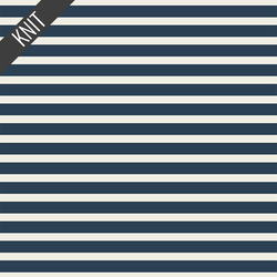 Striped Alike Knit in Blue