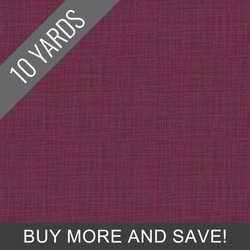 Grasscloth Cottons in Plum - 10 Yard Bolt