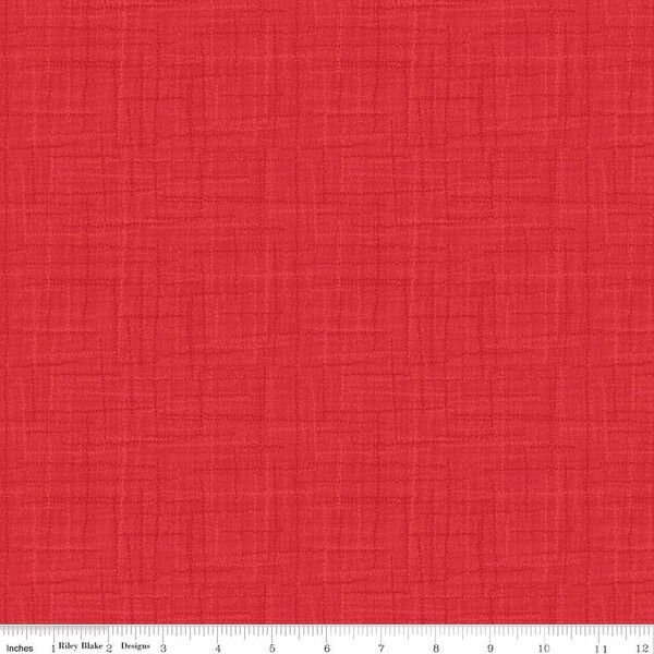 Grasscloth Cottons in Red