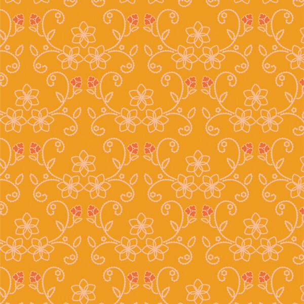 Boho Stitches in Amber