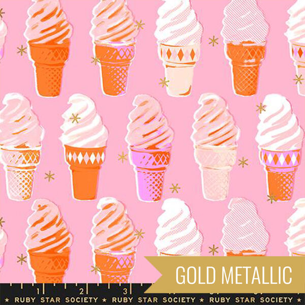Ice Cream in Posy Metallic