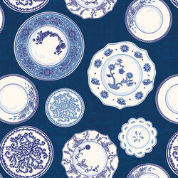 Cherished Heirloom in Indigo
