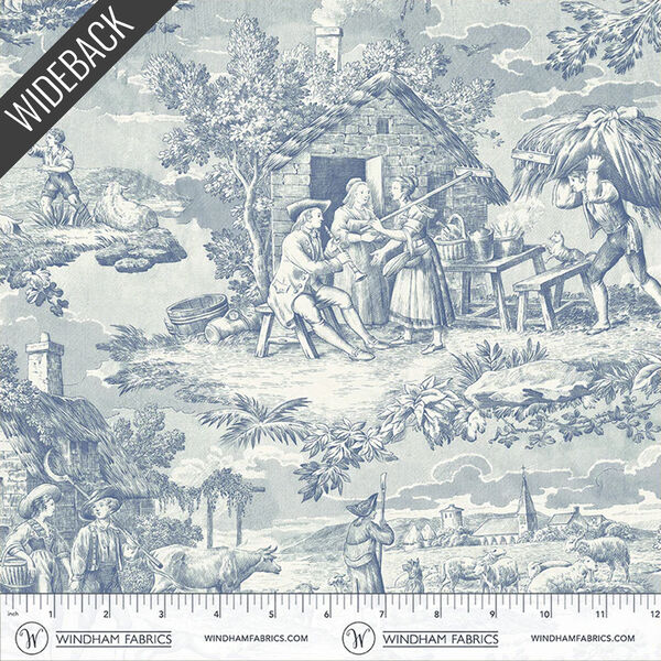 Countryside Vista Wideback in Blue