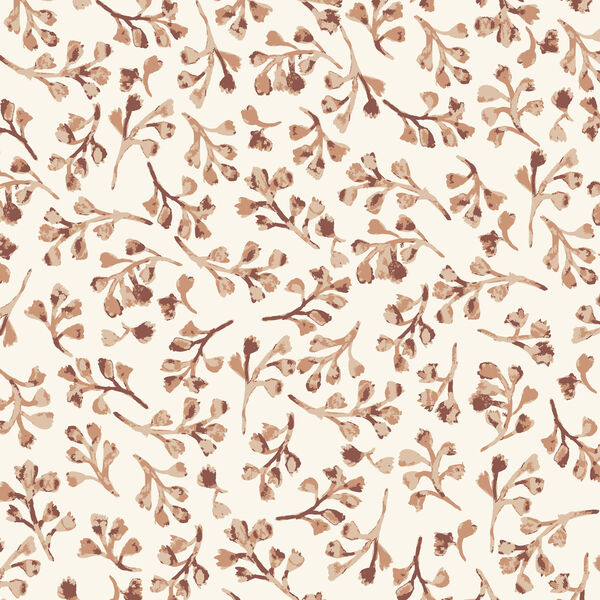 Wild Foliage in Soft Brown