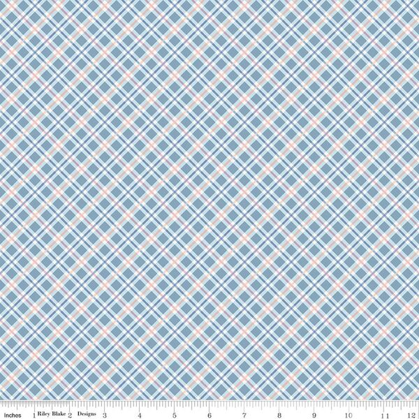 Plaid in Blue