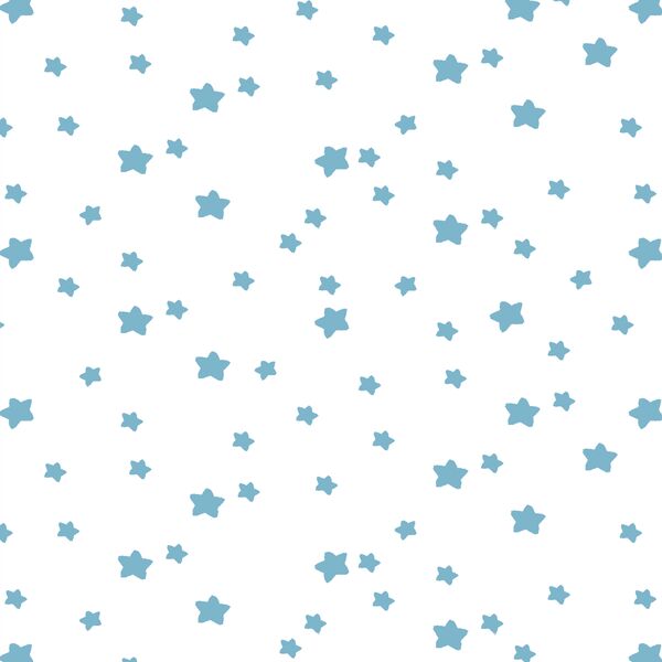 Star Light in Surf on White