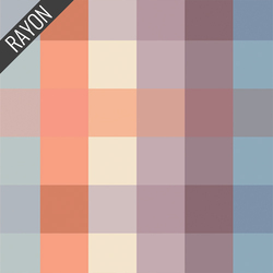 Color Blocks Rayon in Haze