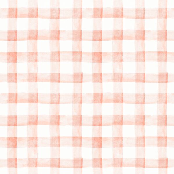 Large Garden Gingham in Sweet Blossom