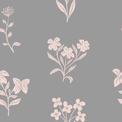 Canadian Wildflowers in Blue Gray