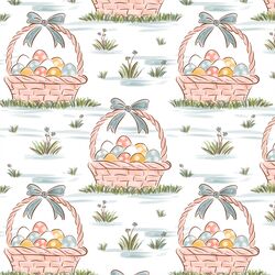 Easter Basket in Springtime