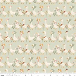 Goose Stroll in Green