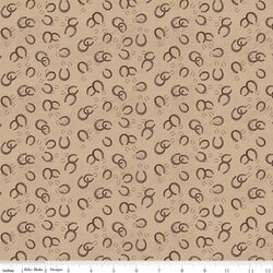 Horseshoes in Tea Dye