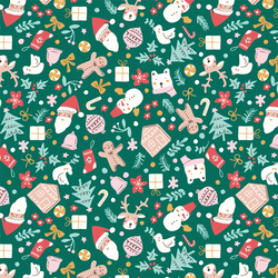 Merry Moments in Pine Green