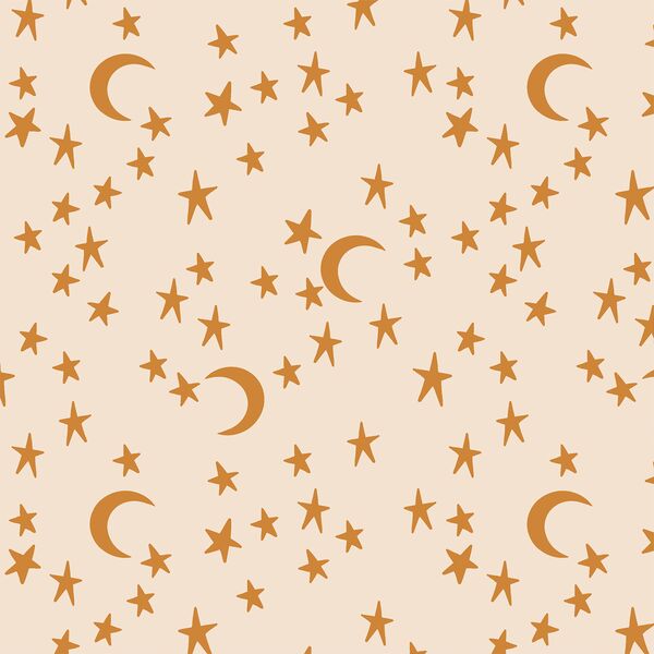 Moonlit Stars in Tan