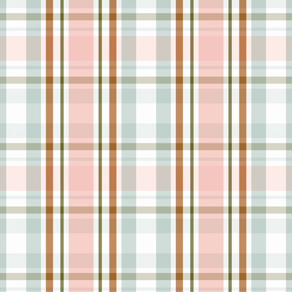 Winter Plaid in Dawn