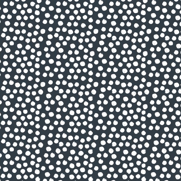 Painted Dot in White on Inkwell