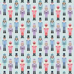 Nutcrackers in Candy