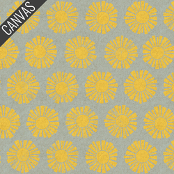 Sunshine Canvas in Sky Blue Unbleached