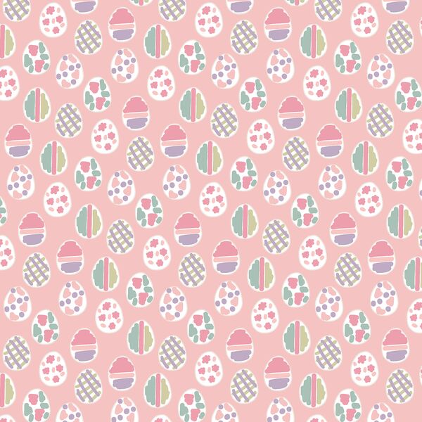 Easter Eggs in Sweet Pastel