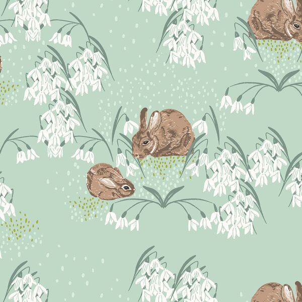Large Gentle Bunnies in Thyme