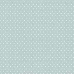 Winter Polka Dots in Ice Blue