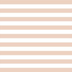 Horizontal Candy Stripe in Shell