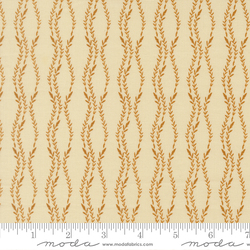 Vine Stripe in Eggshell