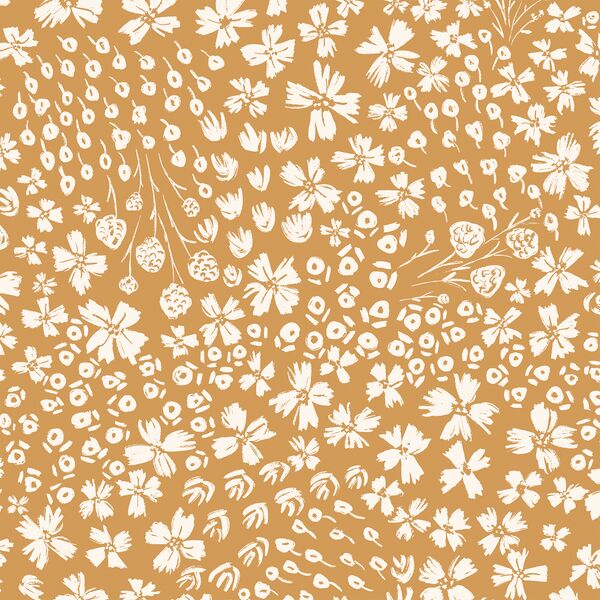 Boho Flowerbeds in Ochre
