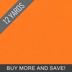 Cotton Couture in Persimmon - 12 Yard Bolt