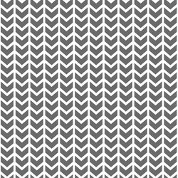 Broken Chevron in Charcoal