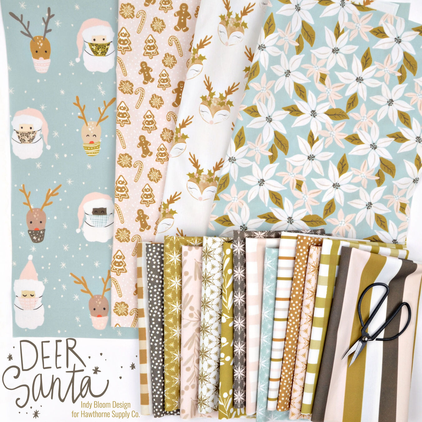 Deer Santa Poster Image