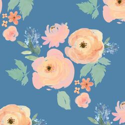 Garden Bouquet in Blue Yonder