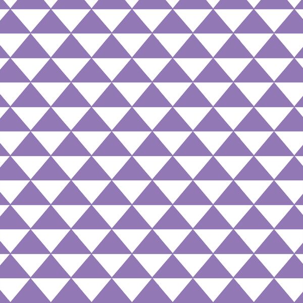 Triangle Mosaic in Amethyst