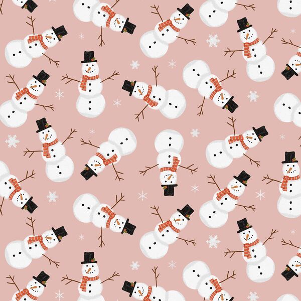 Snowmen in Rosy