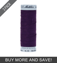 Deep Purple (9146-0046) - Cordonnet 30wt Polyester - 55 Yards (3 Pack)
