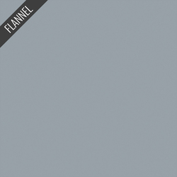 Flannel Solid in Riley Gray
