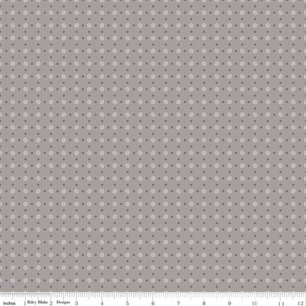 Polka Dot in Gray