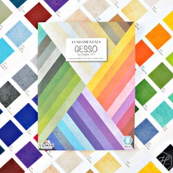 Gesso Color Swatch Card Panel