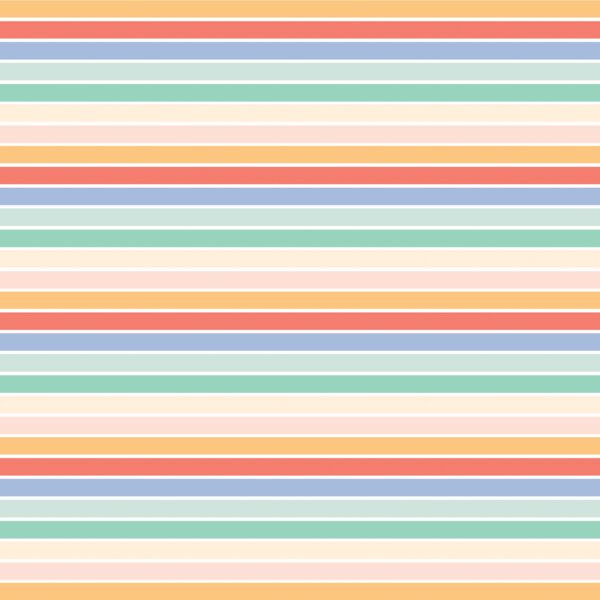 Little Rainbow Stripes in Summer