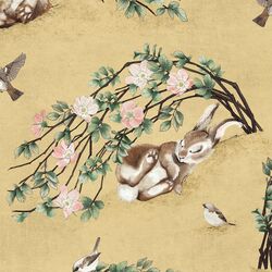 Large Briar Bunny in Yellow Ochre