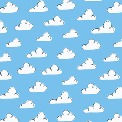 Summer Sky in Blue