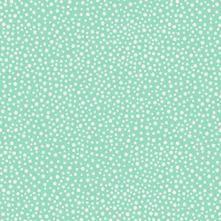 Snow Dots in Evergreen Mint