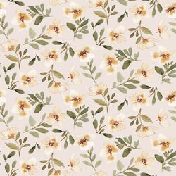 Golden Specter Floral in Vintage Peach