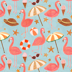 Flamingo Beach in Pacific
