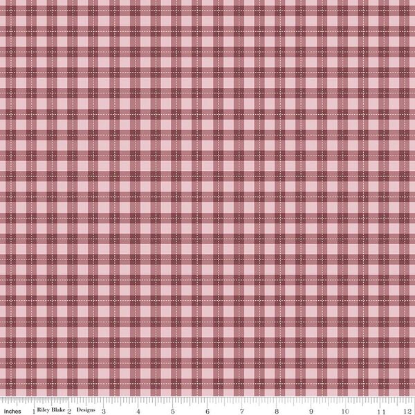 Plaid in Wine