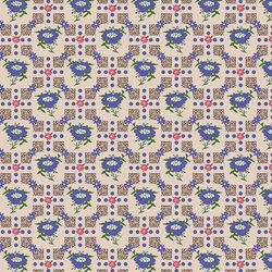 Flower Hedge in Petalblue