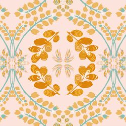 Royal Damask in Petal Pink