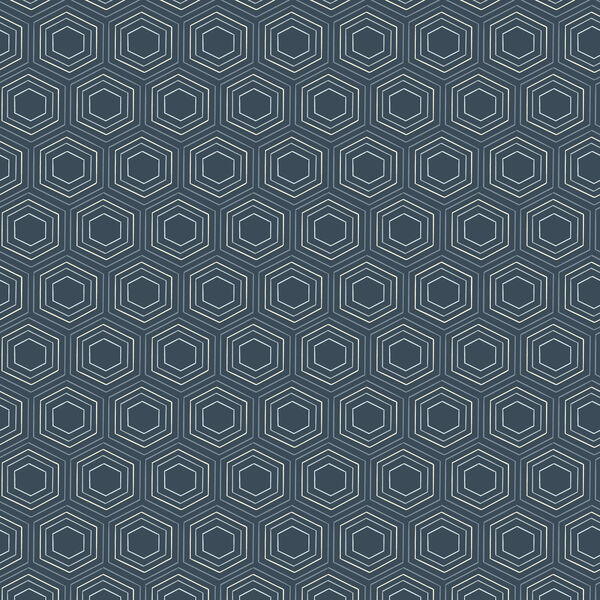 Honeycomb Dreams in Teal