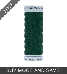 Evergreen (9146-0240) - Cordonnet 30wt Polyester - 55 Yards (3 Pack)